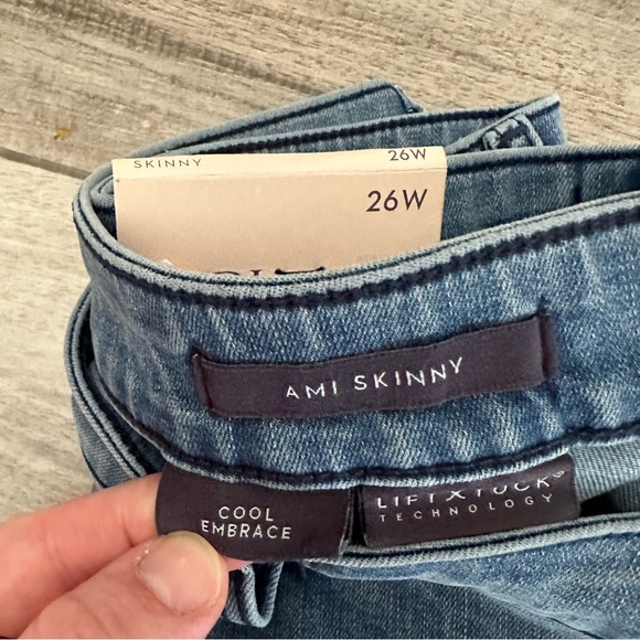 NWT NYDJ Ami Skinny Jeans In Plus Size - Cool Embrace Denim - Exposed Button Fly - Picture 9 of 10
